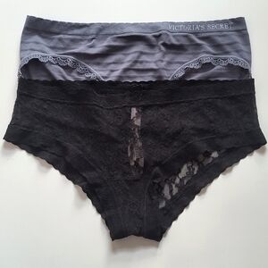 Victoria's Secret Patterned HipHigger Panties Set - size L